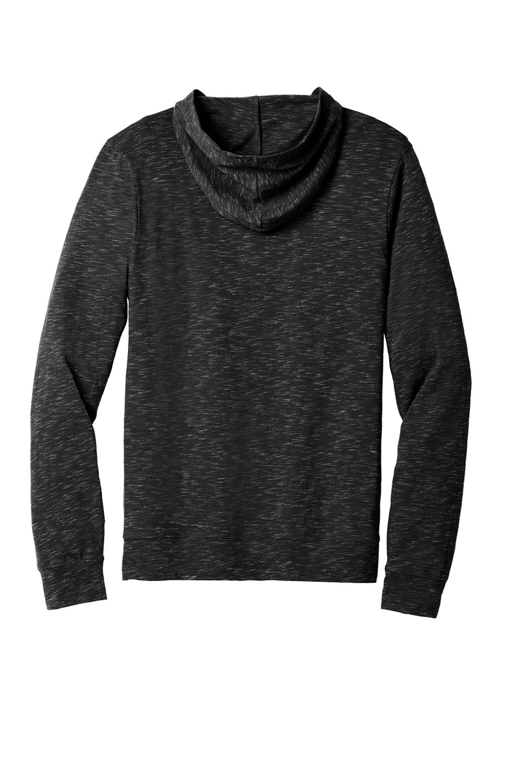 Mens Medal Full Zip Hooded Sweatshirt Hoodie w/ Pockets - Black