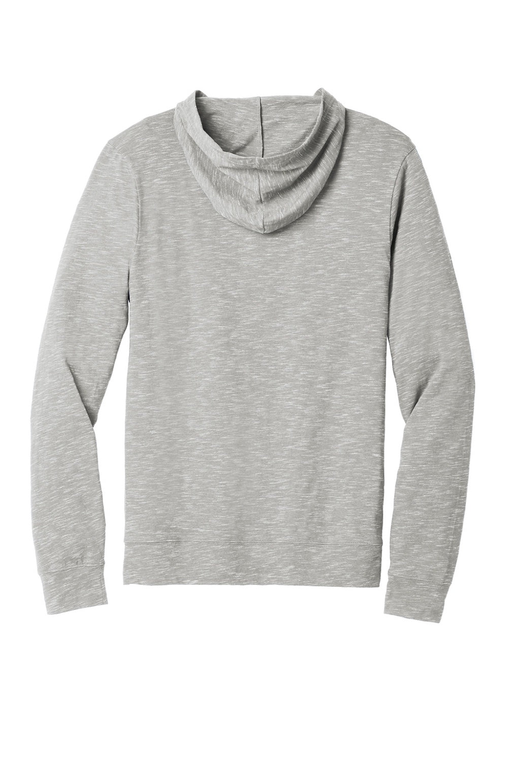 Mens Medal Full Zip Hooded Sweatshirt Hoodie w/ Pockets - Light Grey