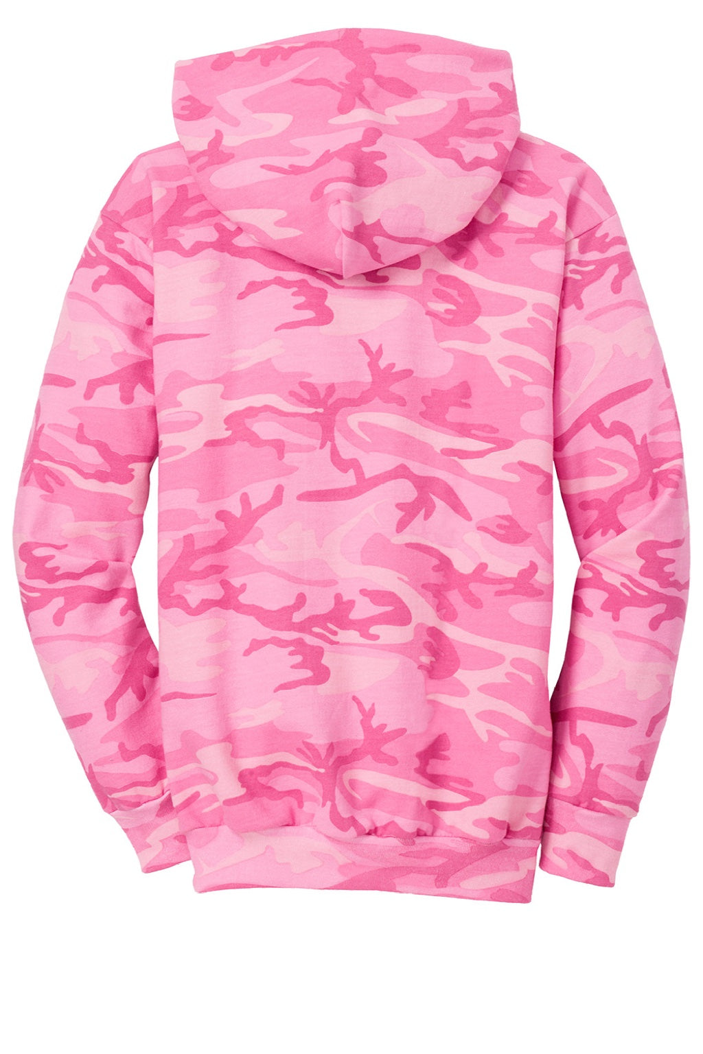 Mens Core Pill Resistant Fleece Hooded Sweatshirt Hoodie w/ Pouch Pocket - Pink Camo