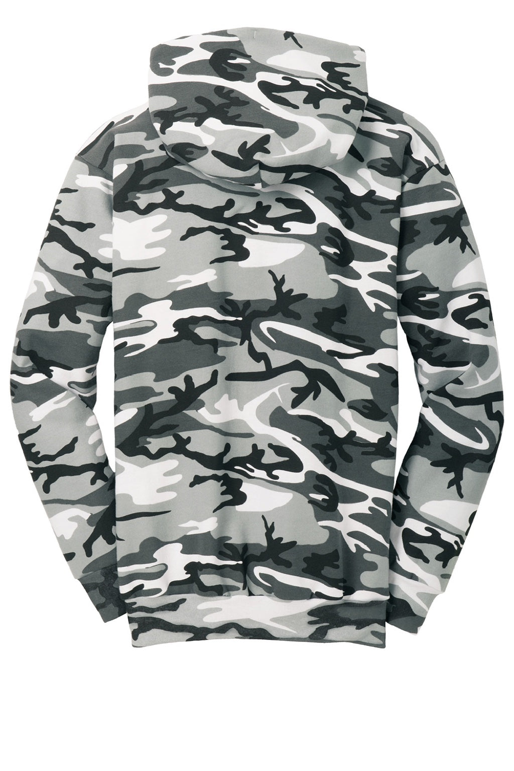 Mens Core Pill Resistant Fleece Hooded Sweatshirt Hoodie w/ Pouch Pocket - Winter Camo