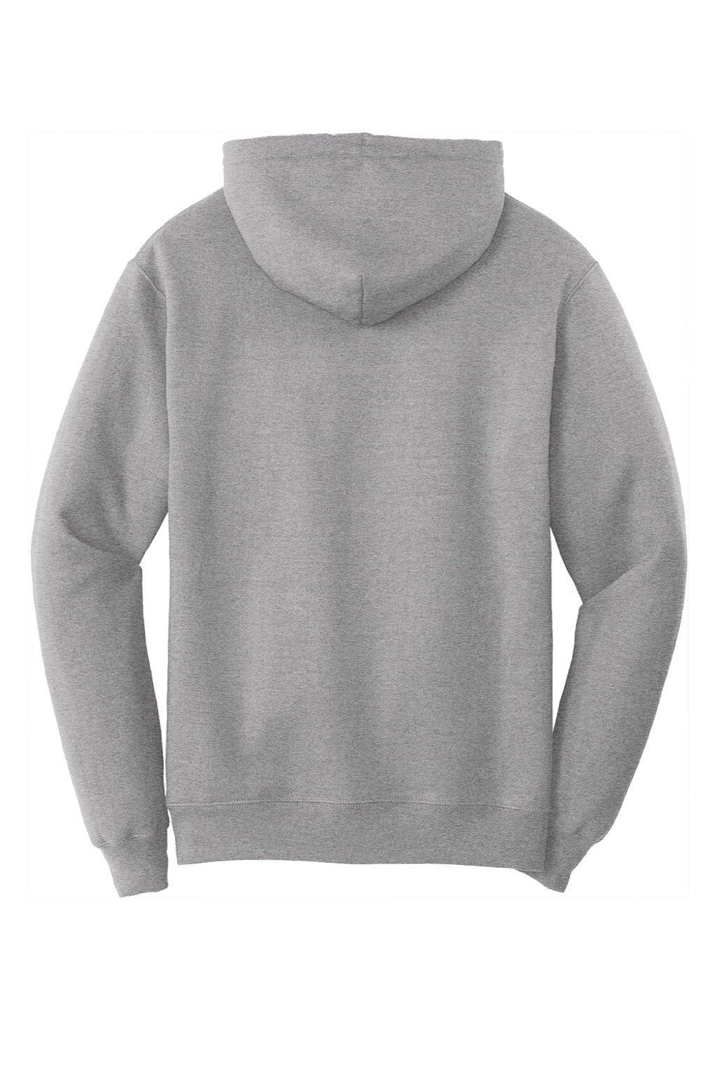 Mens Core Pill Resistant Fleece Hooded Sweatshirt Hoodie w/ Pouch Pocket - Heather Grey
