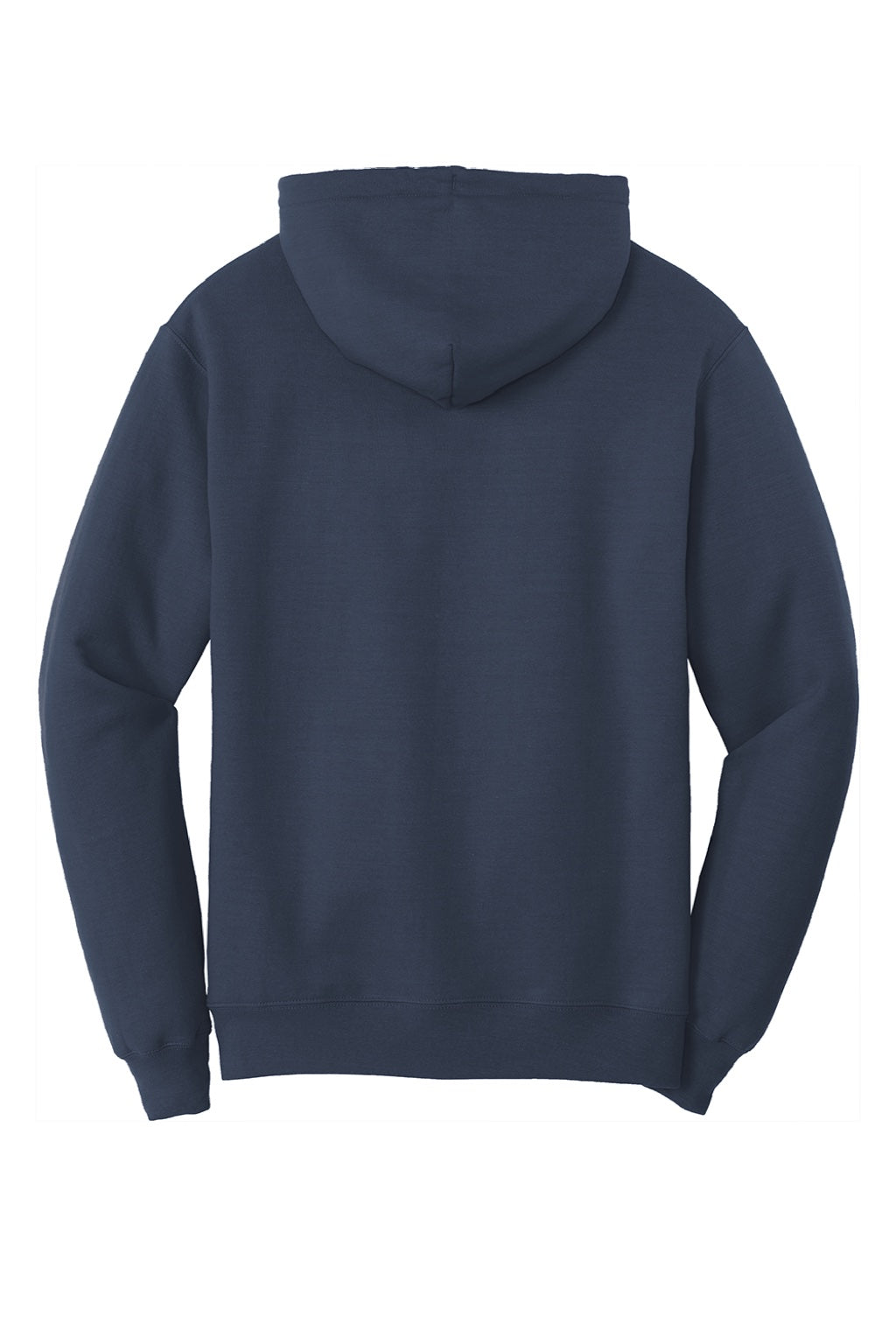 Mens Core Pill Resistant Fleece Hooded Sweatshirt Hoodie w/ Pouch Pocket - Navy Blue