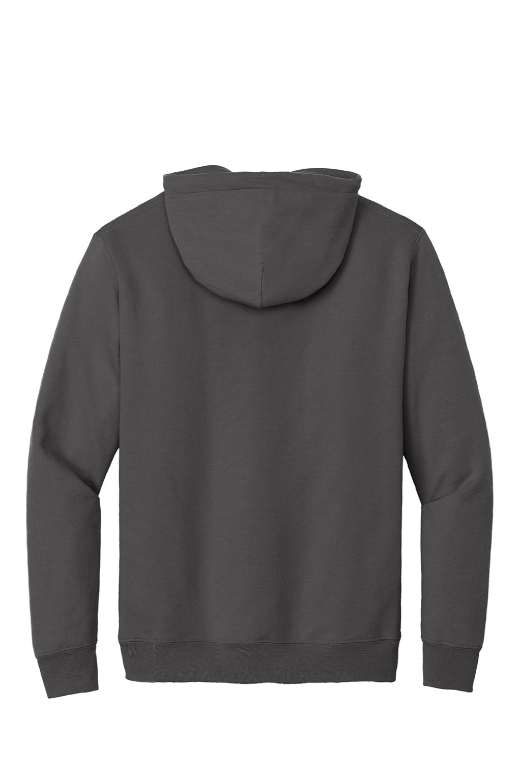 Mens Essential Pill Resistant Fleece Hooded Sweatshirt Hoodie w/ Pouch Pocket - Charcoal Grey