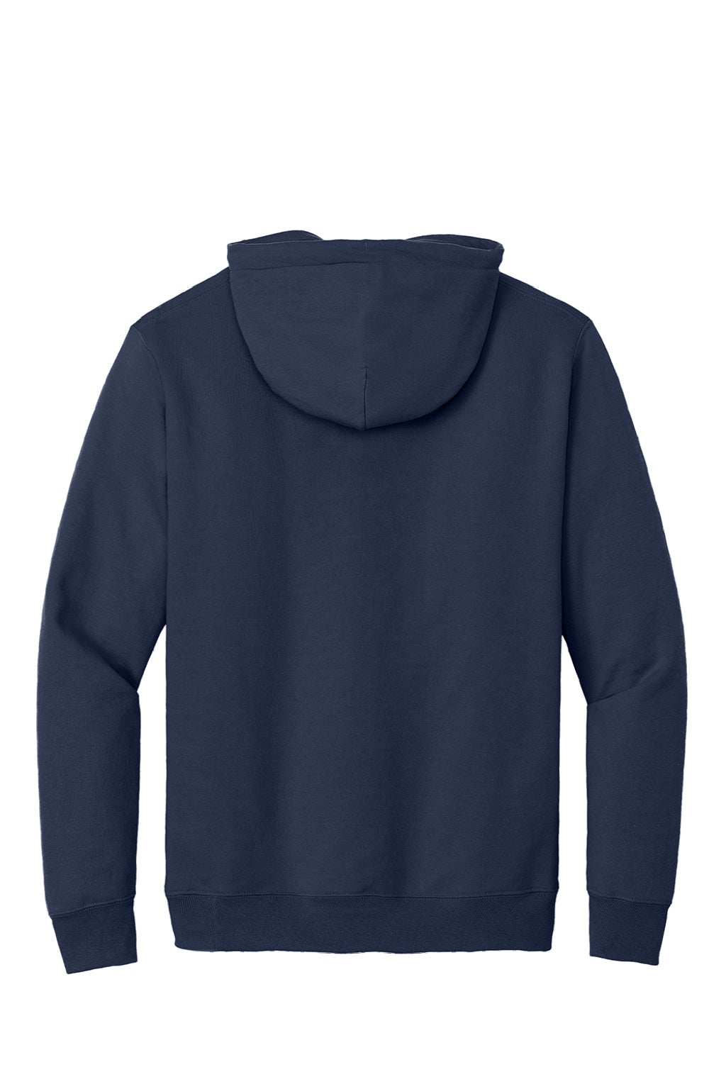Mens Essential Pill Resistant Fleece Hooded Sweatshirt Hoodie w/ Pouch Pocket - Navy Blue